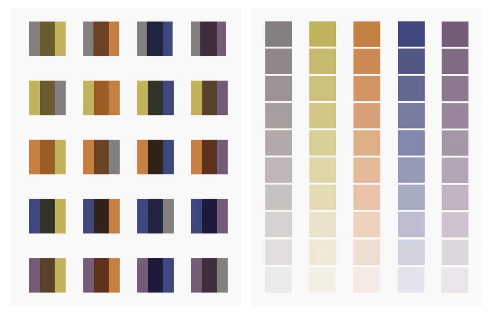 cylinder color studies